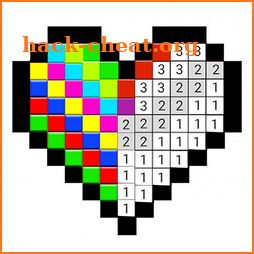 sandbox color by number - my pixel art icon