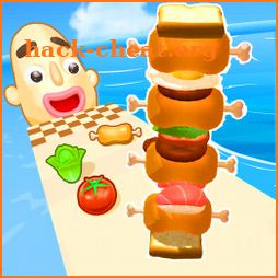 Sandwich Runner 3D Game icon