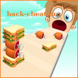 Sandwich Running 3D Games icon