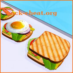Sandwich Stack 3D icon