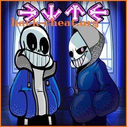 Sans And DUSTTALE FNF MOD icon