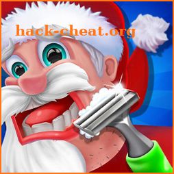 Santa Beard Hair Salon Games icon