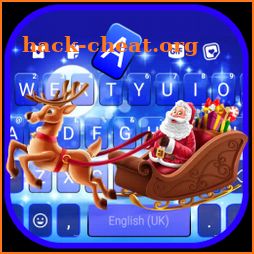 Santa Christmas Keyboard Background icon