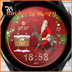 Santa Claus - Animated Watch icon