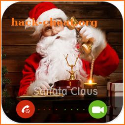 Santa Claus Video Call / Fack Santa Video Call icon