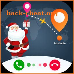 Santa Tracker: Call from Santa Claus icon