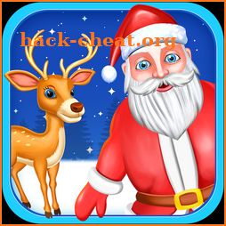 Santa's Christmas day icon