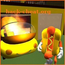 Sausage Neighbor. Hello Hot Dog 3D icon