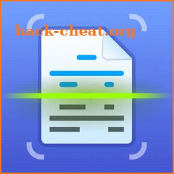 Scanner PDF, document scanner, scan to PDF icon