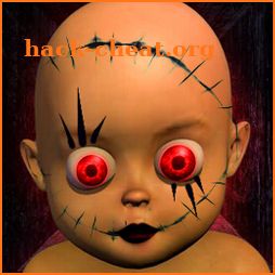 Scary Baby in Dark Horror Home icon
