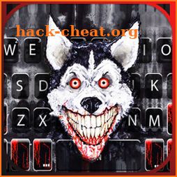 Scary Blood Dog Keyboard Theme icon