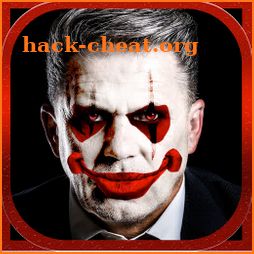 Scary Clown Face Camera icon