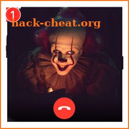 Scary Clown Pennywise Fake Chat And Video Call icon