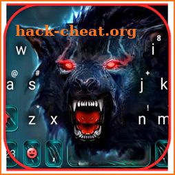 Scary Dire Wolf Keyboard Theme icon