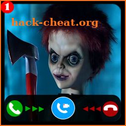 scary glen doll video call and chat simulator icon