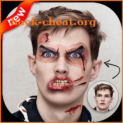 Scary Halloween Makeup Photo Editor icon