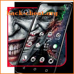 Scary Joker APUS Launcher Theme icon