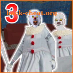 Scary Pennywise Granny: Horror Clown Joker Mod icon