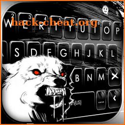 Scary Rabid Wolf Keyboard Theme icon