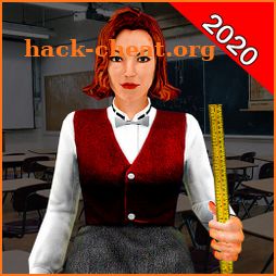 Scary Scared Teacher Simulator 3: Hyper School icon