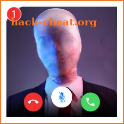 Scary Slender Man's Fake Chat And Video Call icon