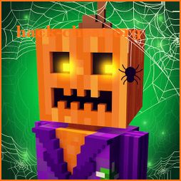 Scary Theme Park Craft: Spooky Horror Zombie Games icon