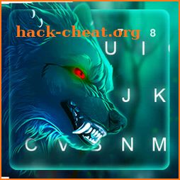 Scary Wild Wolf Keyboard Theme icon