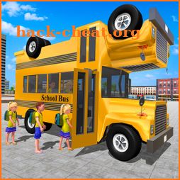 School Bus Driving Games 3D icon