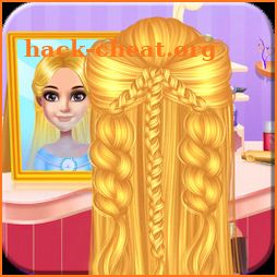 School Girl Hair Dressup Salon icon
