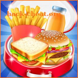 School Lunch Food Maker: Cooking Game icon