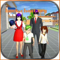 School Simulator Sakura Guide icon