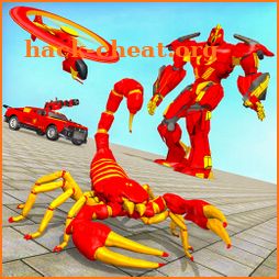 Scorpion Robot Car Transform:Helicopter Robot wars icon