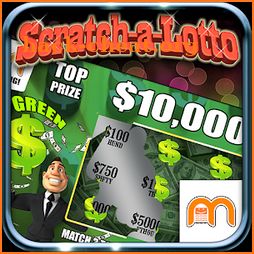 Scratch a Lotto Scratchcard Lottery Cash PAID icon