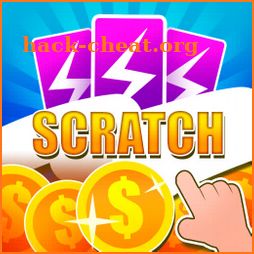 Scratch off tickets and win. Lottery Scratchers icon