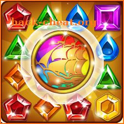Sea of Jewels : Aloha ! Match3 puzzle icon