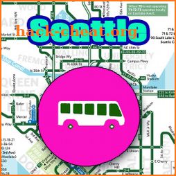 Seattle Bus Map Offline icon