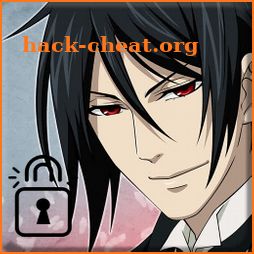 Sebastian Anime Black Theme Butler Screen Lock icon