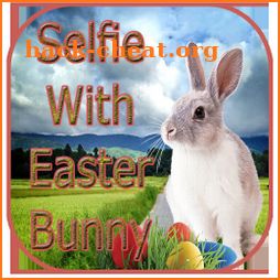 Selfie with Easter Bunny icon