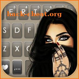 Sexy Eyes Cool Keyboard Background icon