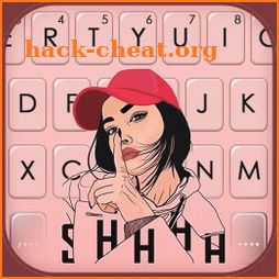 Sexy Lips Girl Keyboard Background icon