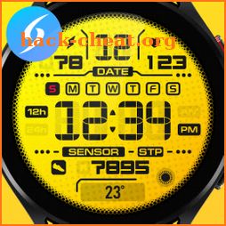 SH023 Watch Face, WearOS watch icon