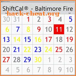 ShiftCal® for Baltimore Fire icon
