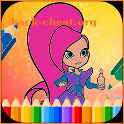 Shimmer Coloring Book Game icon