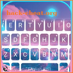 Shining Moon Keyboard Theme icon