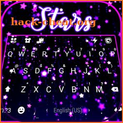 Shiny Stars Keyboard Background icon