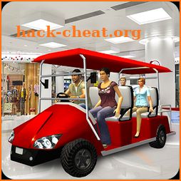 Shopping Mall Easy Taxi Driver Car Simulator Games icon
