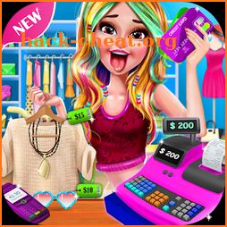Shopping Mall Girl Cashier Game 2 - Cash Register icon