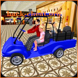 Shopping Mall Taxi Driver Cart Simulator icon