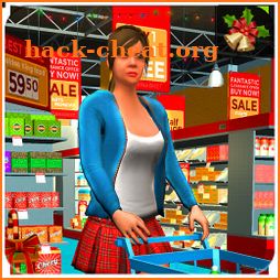 Shopping with Mom: Mother Shopping Christmas Games icon