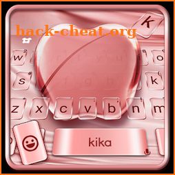 Silk Rose Gold Apple Keyboard Theme icon